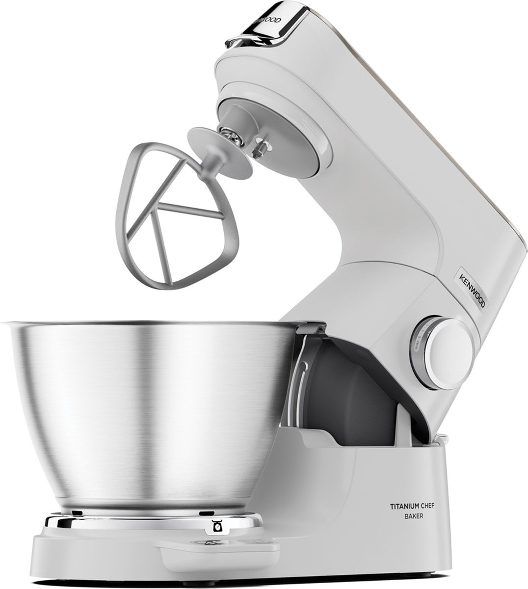 Kenwood KVC65.001WH Chef Titanium Baker review standmixer kneden