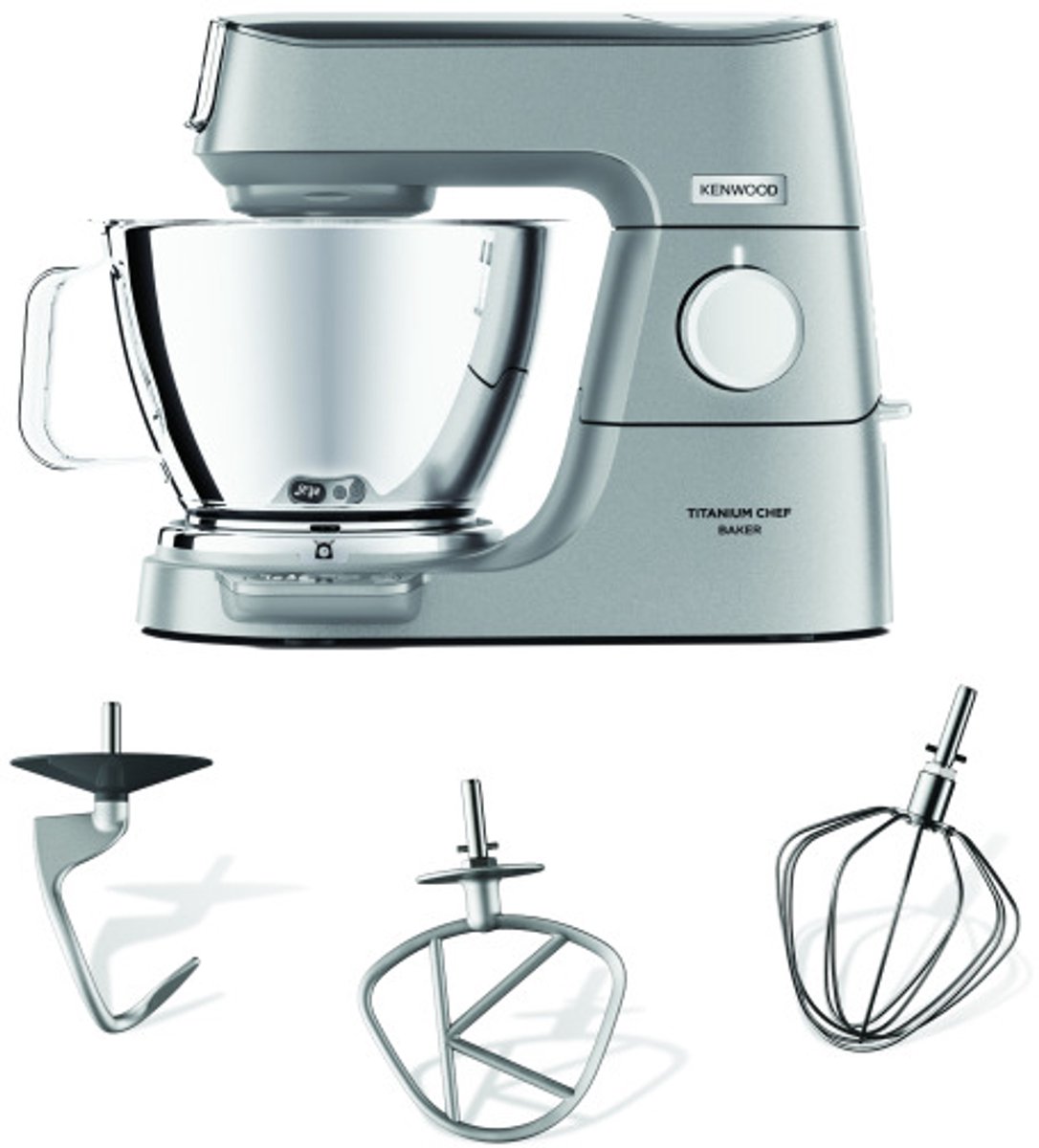 Kenwood KVC65.001WH Chef Titanium Baker review standmixer kneden