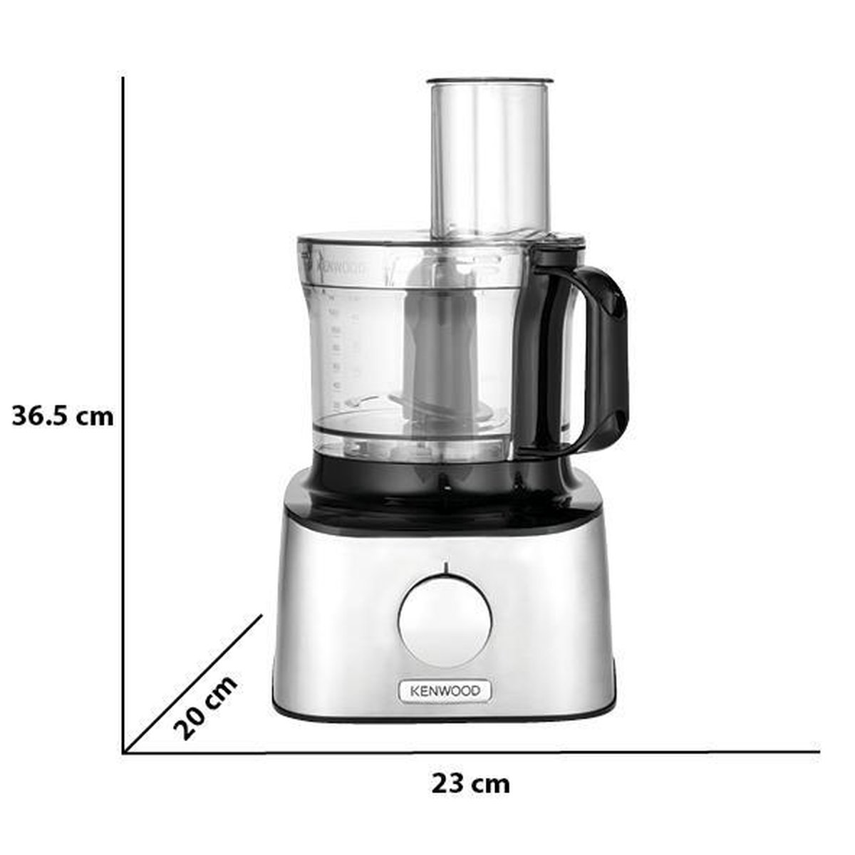 Kenwood Multipro Compact FDM301SS test: foodprocessor snel hakken