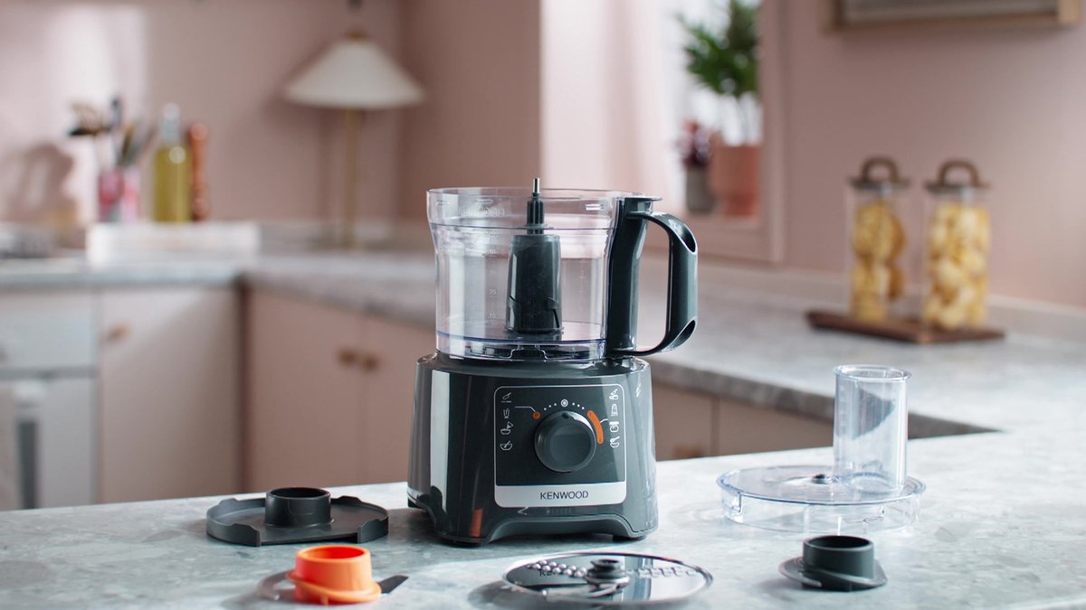 Kenwood MultiPro Compact - FDP31.170GY - Foodprocessor - Grijs review: snel snijden, keukenmachine