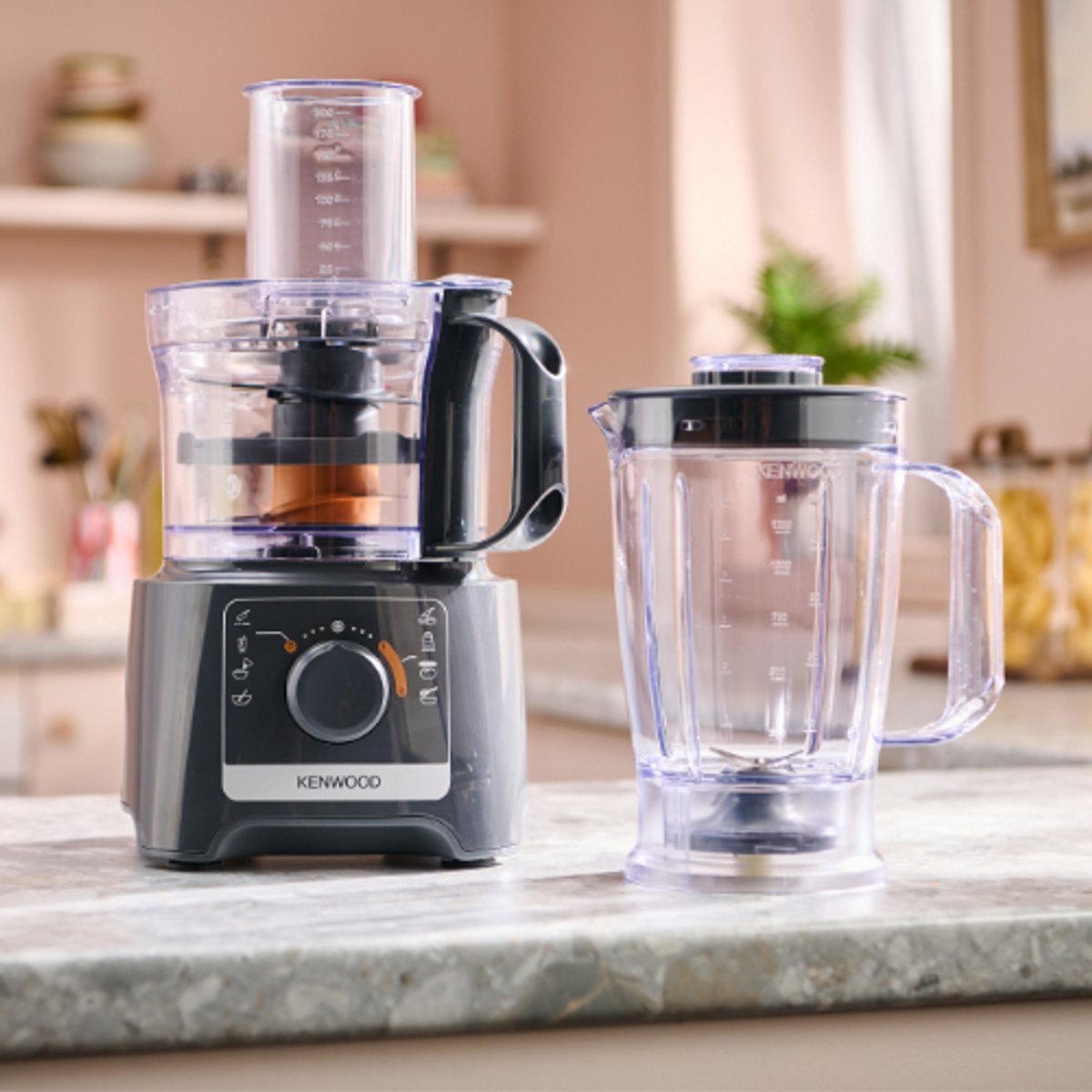 Kenwood MultiPro Compact - FDP31.170GY - Foodprocessor - Grijs review: snel snijden, keukenmachine