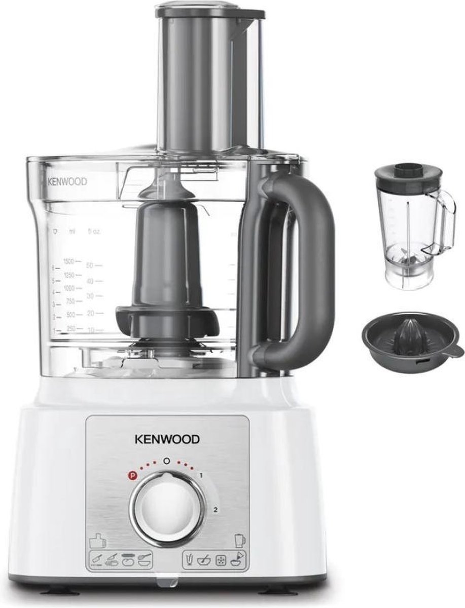 Kenwood Multipro Express FDP65.450WH review: 3L keukenmachine