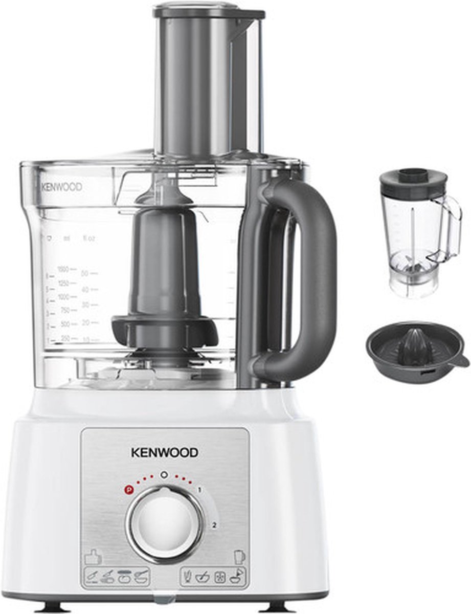 Kenwood Multipro Express FDP65.450WH review: 3L keukenmachine
