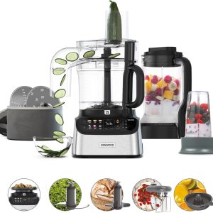 Kenwood MultiPro OneTouch - FDM73.850SS - Keukenmachine - Grijs review: sneller hakken, foodprocessor met veel accessoires