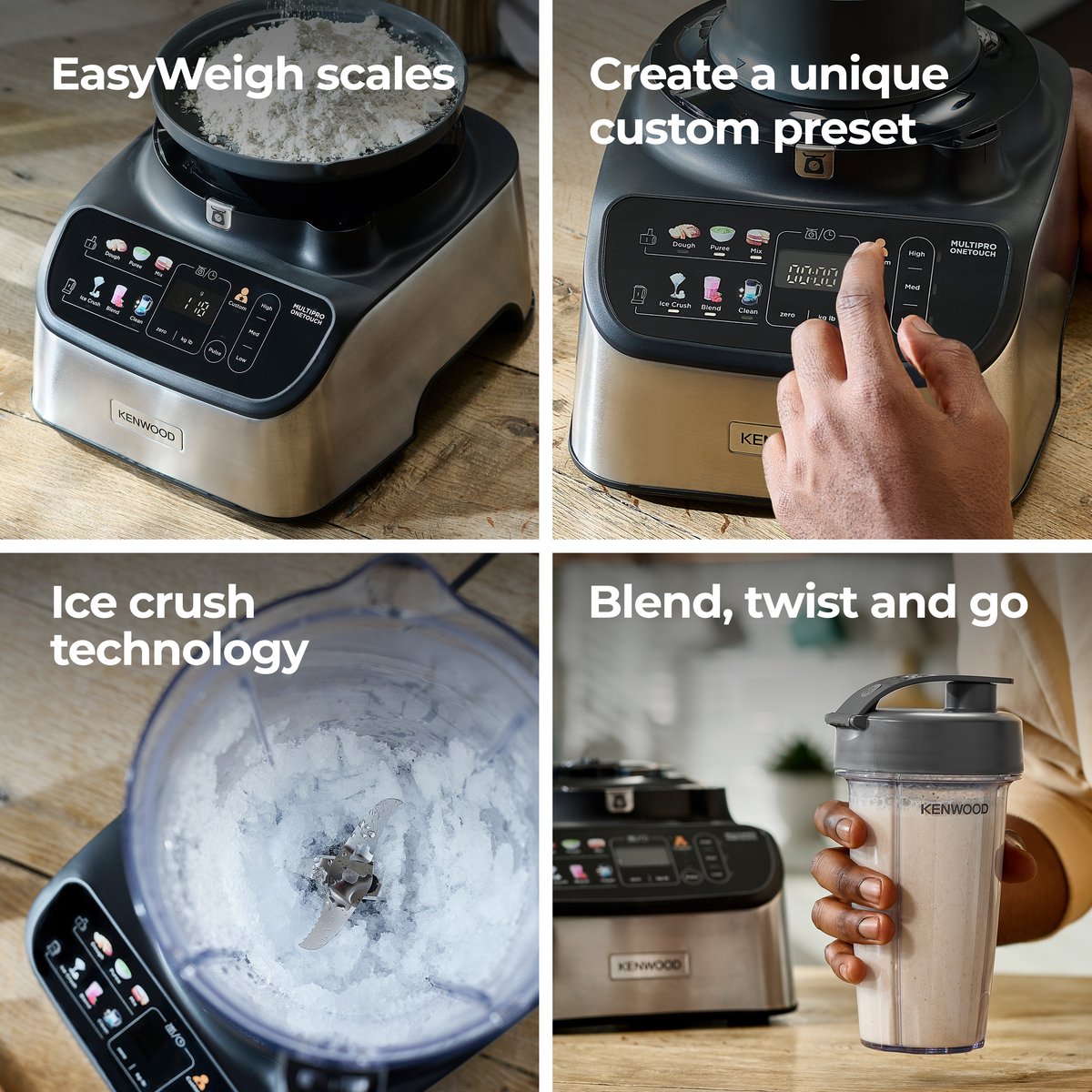 Kenwood MultiPro OneTouch - FDM73.850SS - Keukenmachine - Grijs review: sneller hakken, foodprocessor met veel accessoires