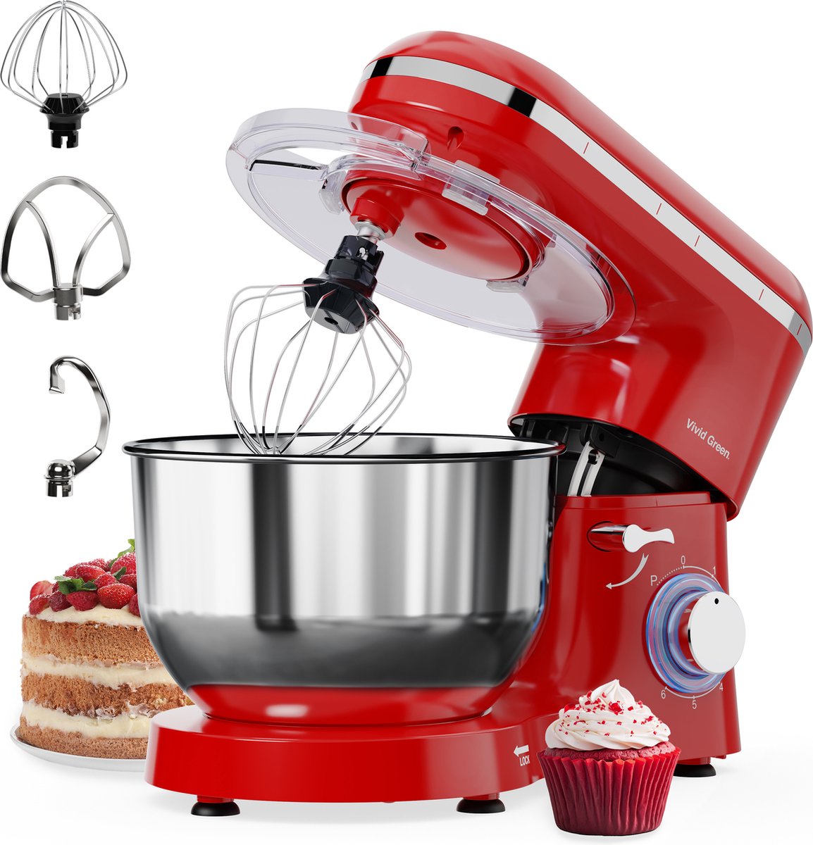 Keukenmachine 2000W review: snel deeg kneden, beste koop