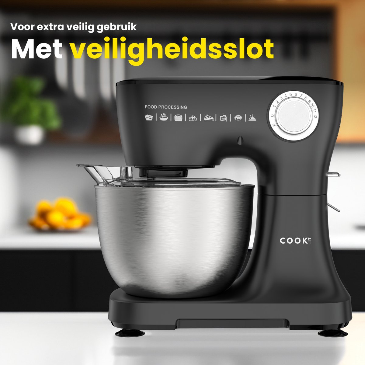 Keukenmachine Plus review: deeg kneden, krachtige motor