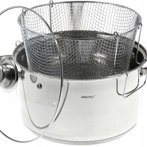 Kinghoff 1630 - Traditionele frituurpan - diep - 5.5 liter review