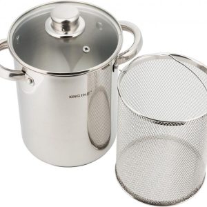 Kinghoff 3325 asperge pan - rvs - alle warmtebronnen test: snel