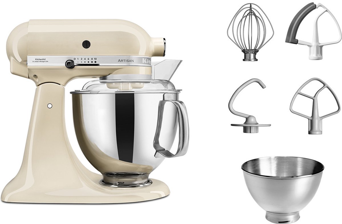 KitchenAid keukenmachine - Artisan test: deeg kneden, standmixer