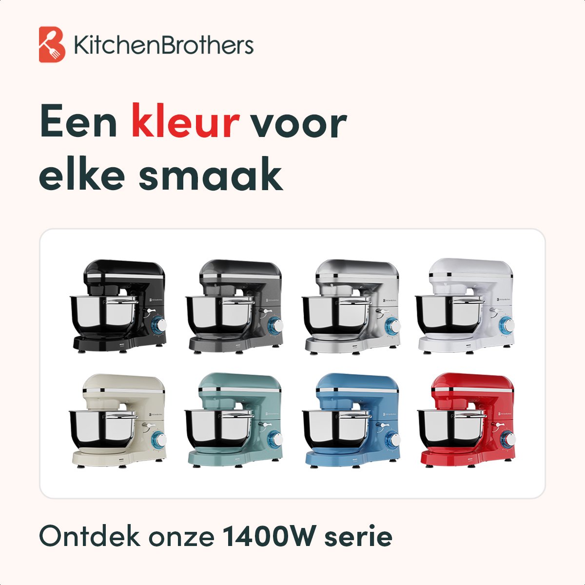 KitchenBrothers 2000W Keukenmachine review: brooddeeg in 6,2L kom