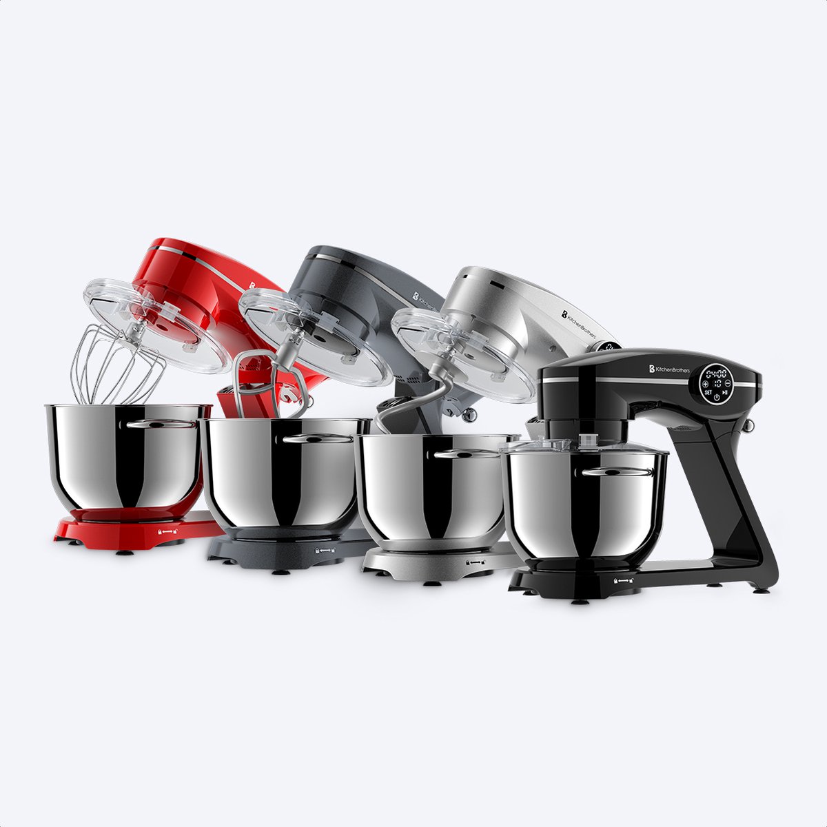 KitchenBrothers Keukenrobot review: 1800W standmixer voor deeg