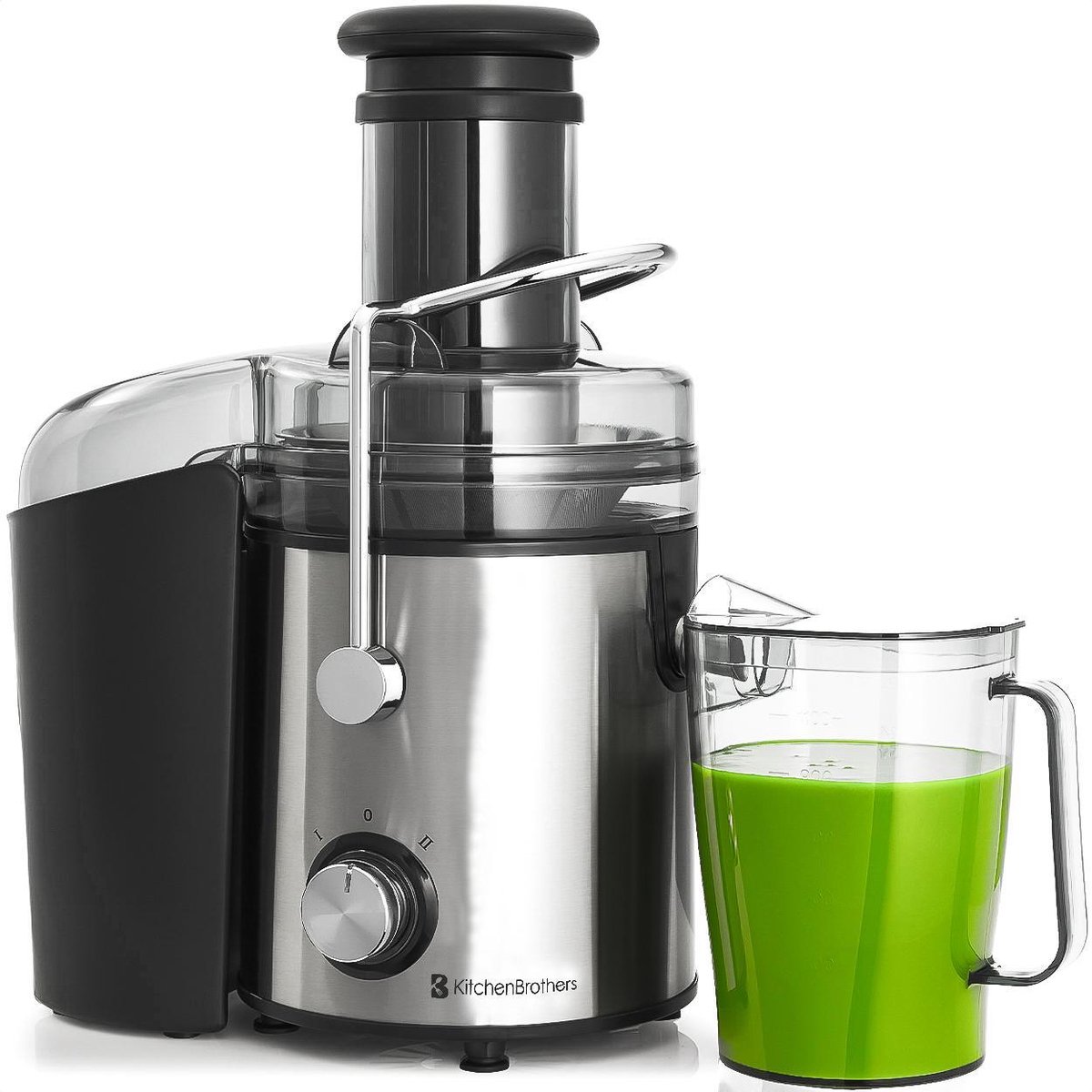 KitchenBrothers Sapcentrifuge review: snel sap met 800W juicer