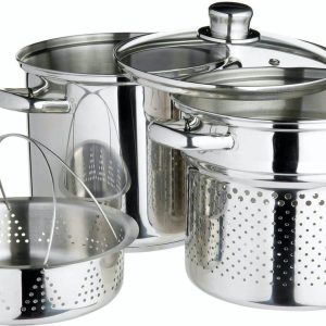 Kitchencraft World Of Flavours Pastapot Met Zeef review: inductie