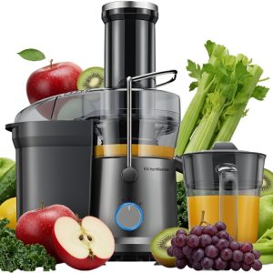 KitchenMasters Sapcentrifuge review: snel sap, grote vulopening