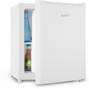 Klarstein Snoopy Eco Mini koelkast met vriesvak - 41 liter - 39 dB - Wit review: energiezuinig