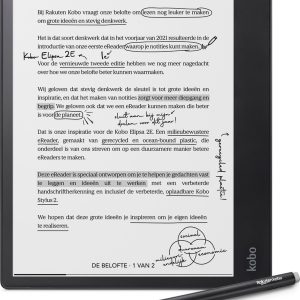 Kobo Elipsa 2E bundel review: 10,3 inch notities op e-reader