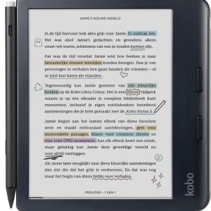 Kobo Libra Colour Stylus Bundel review: kleurenscherm e-reader