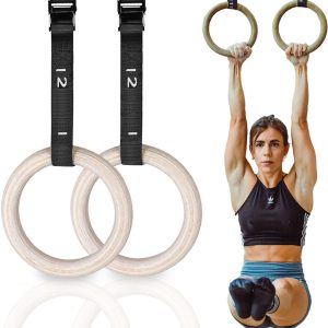 KRAKEN Gym Rings review: 32 mm houten grip voor calisthenics