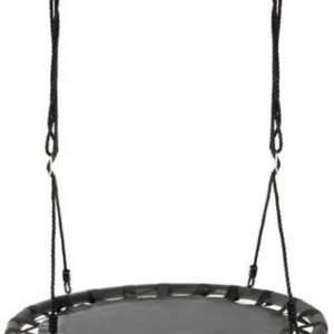 Kruzzel Ooievaarsnest schommel - 100 cm - zwart test voor tuin