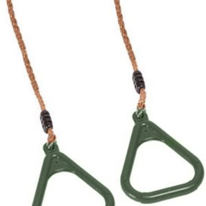 Kunststof turnringen groen met PP touwen review ideaal voor tuin