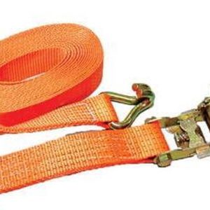 Lalizas Ratchet Tie-Down w/ double J hook, 8mx50mm, BL 5000kgtest