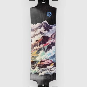 Landyachtz Switchblade Atmosphere 40 Drop Through Longboard test