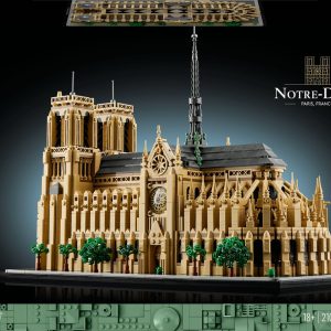 LEGO Architecture Notre-Dame van Parijs - 21061 test als display