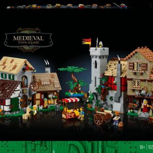 LEGO Icons Middeleeuws stadsplein - 10332 review perfecte bouwset
