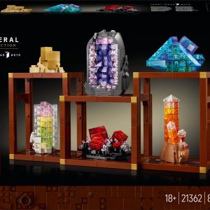 LEGO Ideas Mineralenverzameling Set - 21362 review: bouwset decor