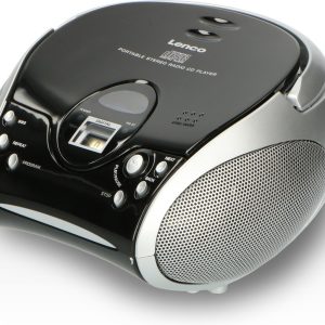 Lenco SCD-24 - Draagbare radio CD speler met AUX-uitgang - Zwart review: compacte cd- en FM-speler