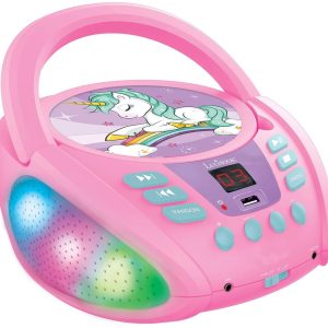 LEXIBOOK - Unicorn - Radio CD-speler Child Unicorn test cadeau