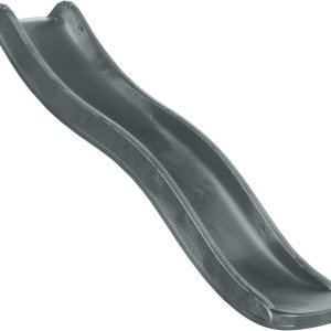 Losse B-Play glijbaan Tweeb 175 cm voor Platformhoogte 90cm Grijs / Antraciet review: snelle montage, ideaal voor tuin