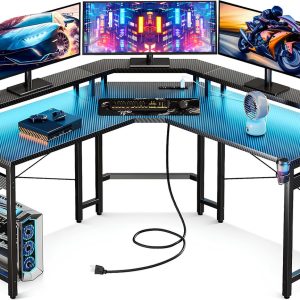 Lugia Hoekbureau review: krasbestendig gaming bureau met led