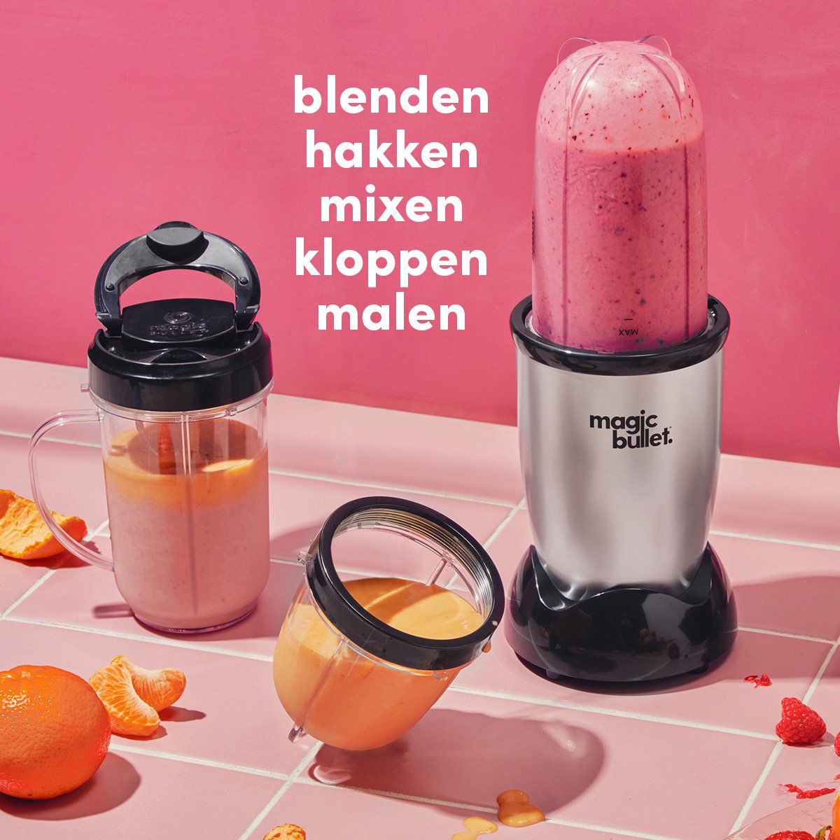 Magic Bullet Original - Blender - Zilver test: snelle smoothies