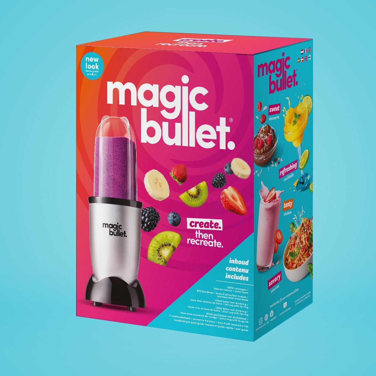 Magic Bullet Original - Blender - Zilver test: snelle smoothies