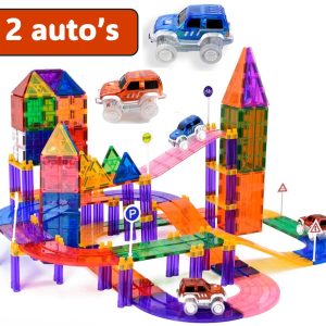 Magna Minds - Magnetic Tiles racebaan review: montessori-spel