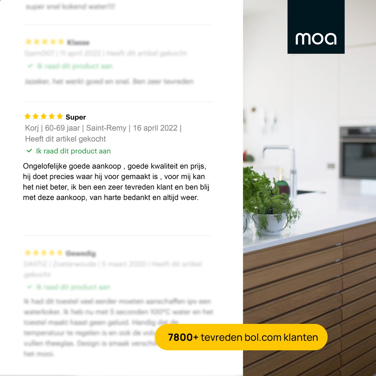 MOA Foodprocessor - Groentesnijder - Hakmolen - Meerdere Opzetstukken - Uiensnijder - RVS/Zwart review: sneller snijden met keukenmachine