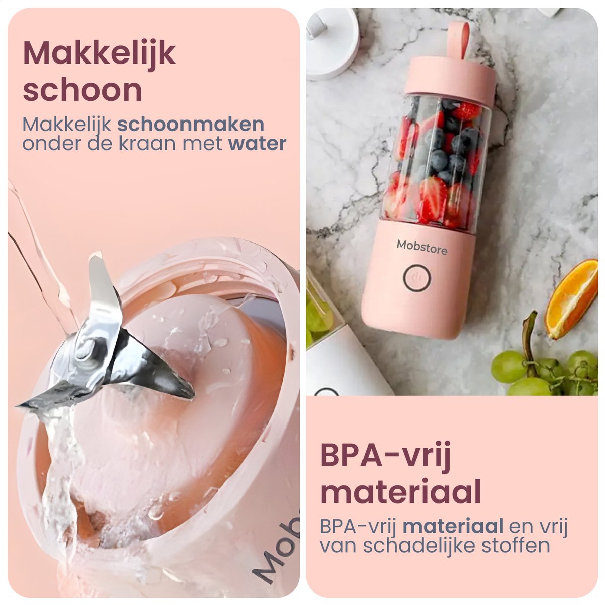 Mobstore Mini Blender review: draagbare blender voor onderweg