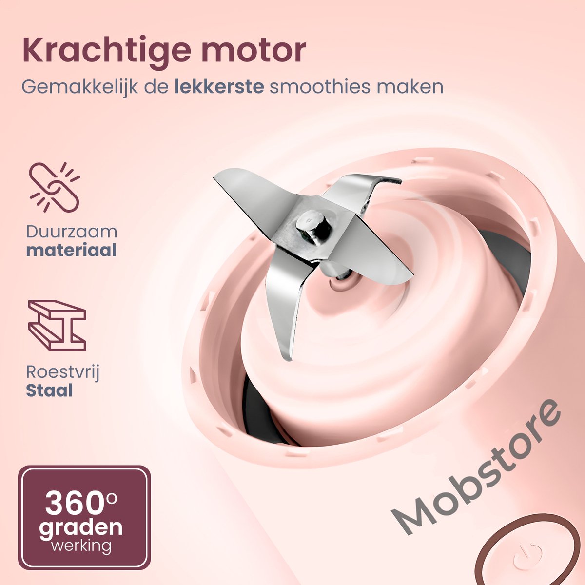 Mobstore Mini Blender review: draagbare blender voor onderweg