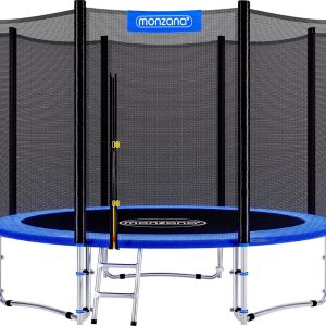 Monzana Trampoline - Ø183cm Gecertificeerd - Veiligheidsnet Ladder review: veilig springen
