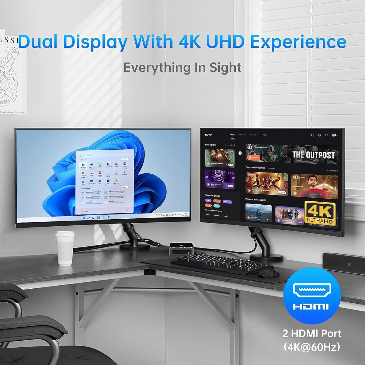 Morefine M9 Mini PC review: 4K beeld, Windows 11 Pro