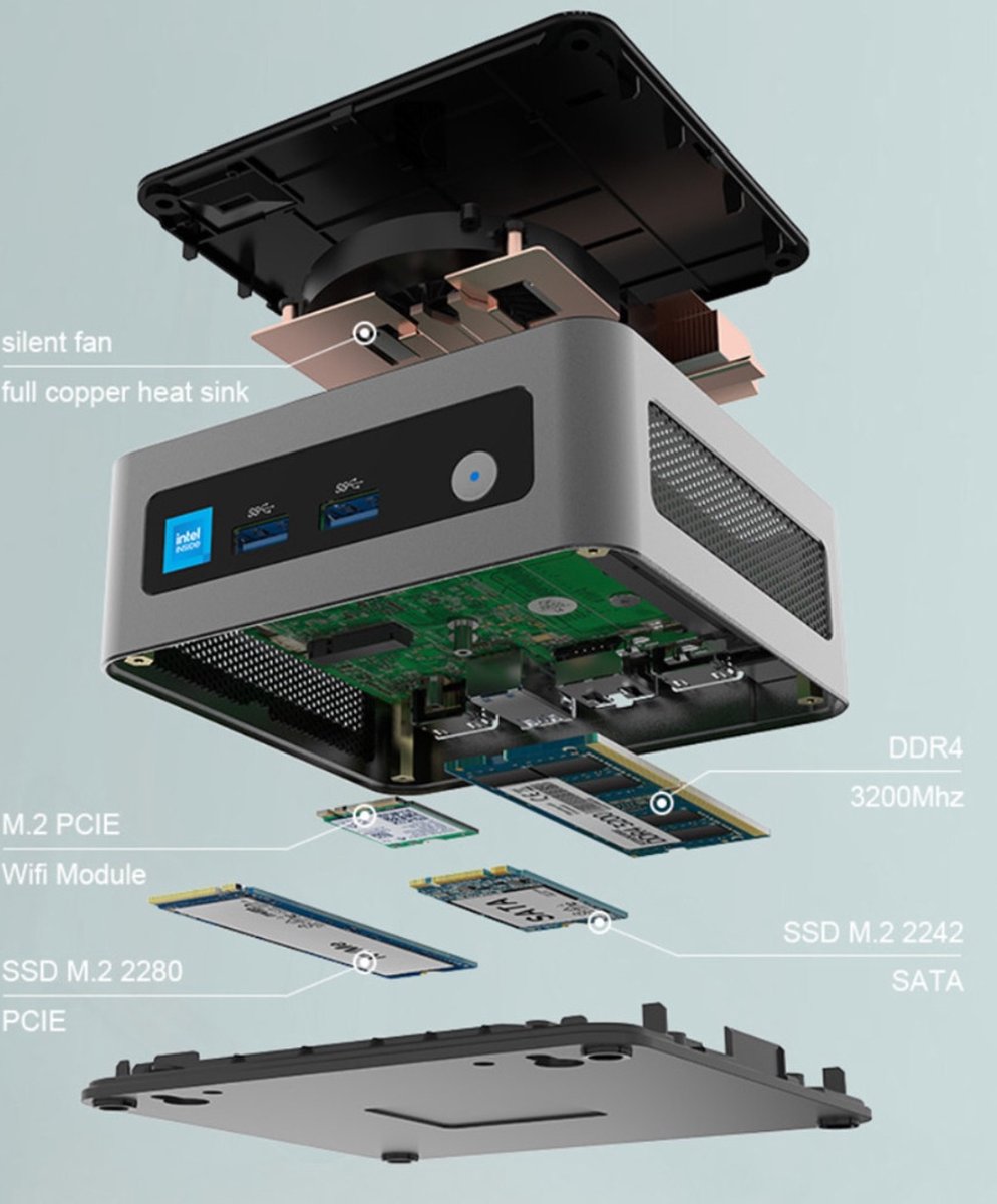 Morefine M9 Mini PC review: 4K beeld, Windows 11 Pro