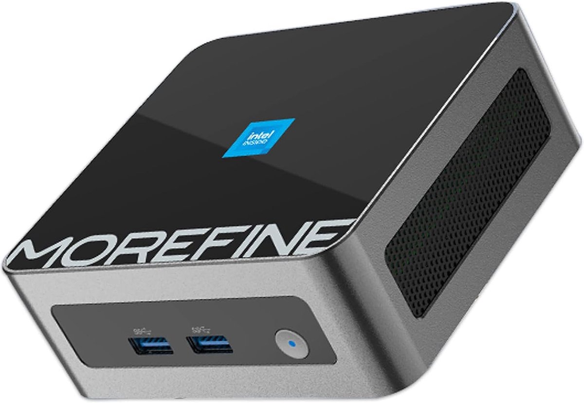 Morefine M9 Mini PC review: 4K beeld, Windows 11 Pro