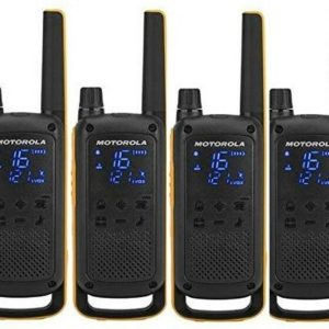 Motorola TLKR-T82 Extreme - Quad Pack - Zwart test PMR waterdicht