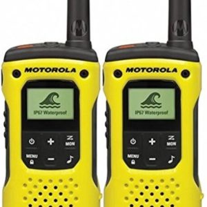 Motorola TLKR-T92 H2O - Twin Pack - Geel/Zwart review: waterdicht