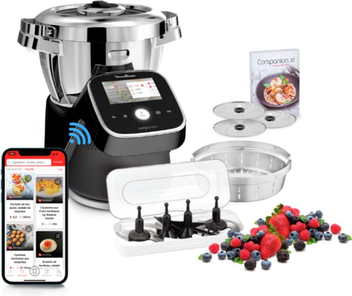 Moulinex I-Companion Touch Pro HF93D8 test snel koken, multicooker