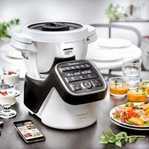 Moulinex YY4260FG keukenmachine 3 l Zwart, Roestvrijstaal, Wit 1550 W test: deeg kneden, foodprocessor