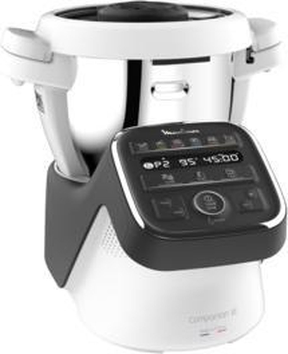 Moulinex YY4260FG keukenmachine 3 l Zwart, Roestvrijstaal, Wit 1550 W test: deeg kneden, foodprocessor