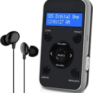 MP3 Speler Digitale Radio review: draagbaar voor sporten met DAB+